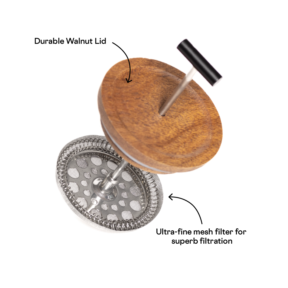 Ceramic French Press - Modern Travel Choice Pack
